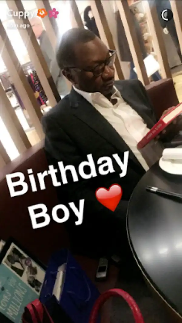 Femi Otedola celebrates birthday with his family in London (photos)